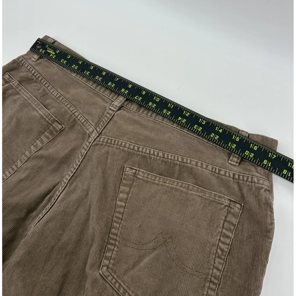 Brooks Brothers Corduroy Pants Men 34x31 Hudson Brown Flat Front Chino - Picture 7 of 7